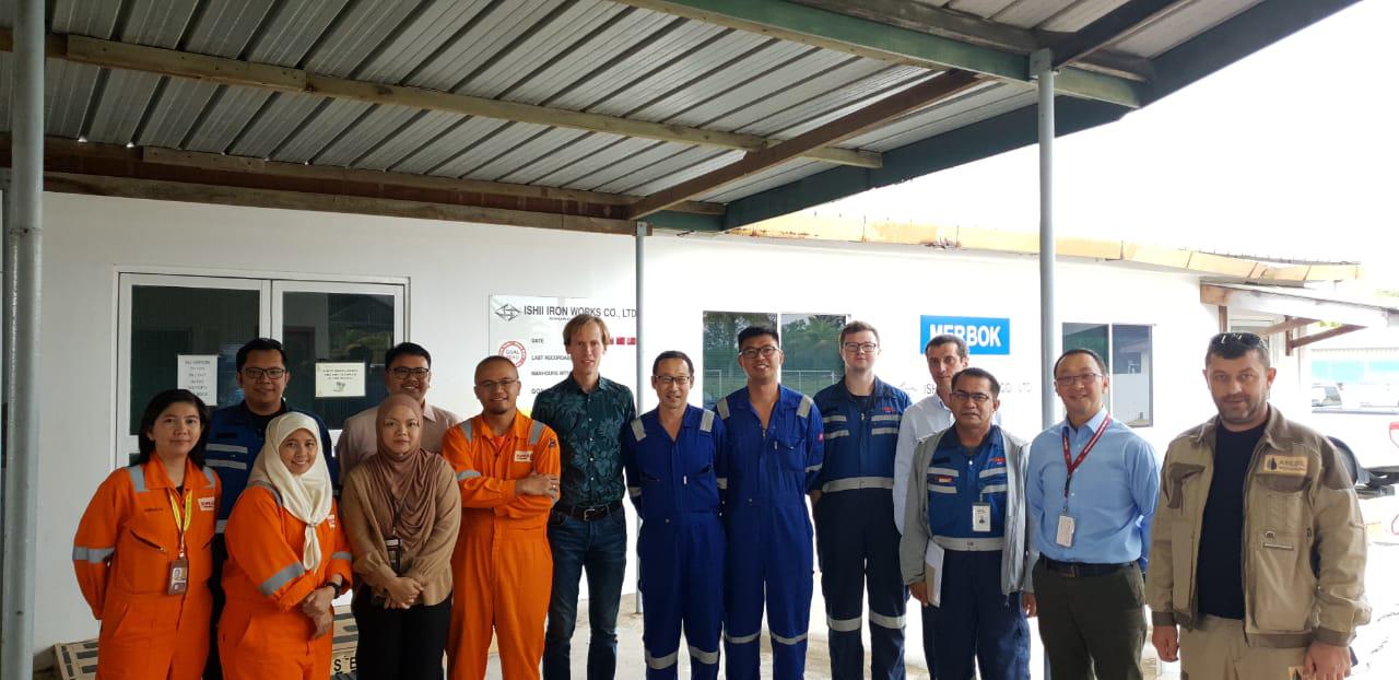 Visit of Shell Global to the Site in Brunei